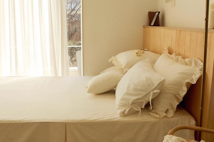 소이 순면 광목 숏 침대스커트 심플형 SS/Q/K 2colors