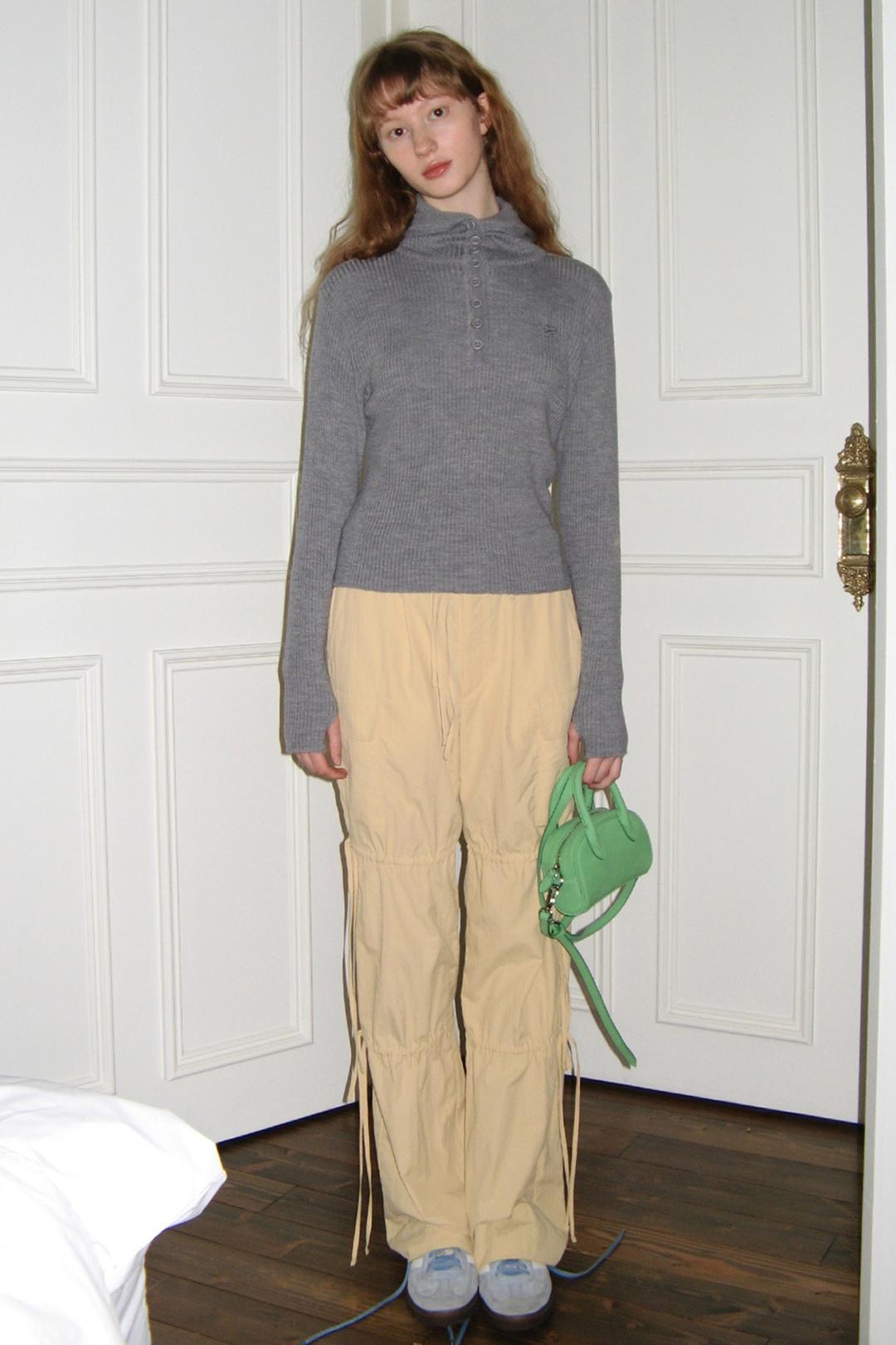 WORK WEAR STRING PANTS (VINTAGE YELLOW)