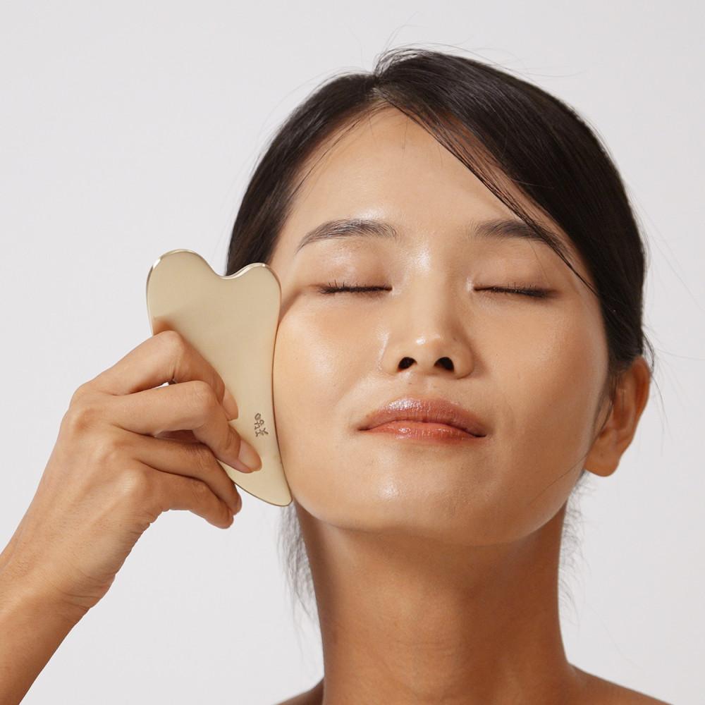 [도착보장] 놋담 방짜유기 하트 괄사 마사지기+저고리