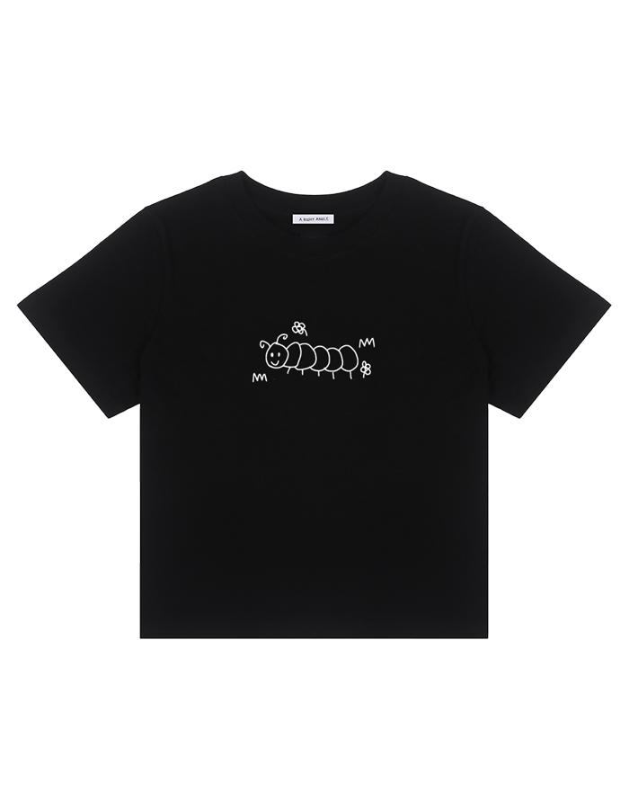 ARA LARVA CROP TEE (2 COLOR)