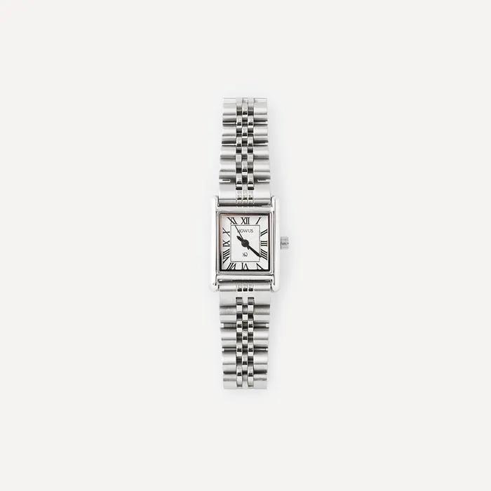 [7차리오더]SQUARE METAL WATCH (SILVER)