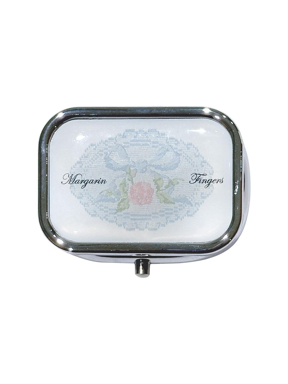 MIRROR MINI TIN CASE (WHITE)