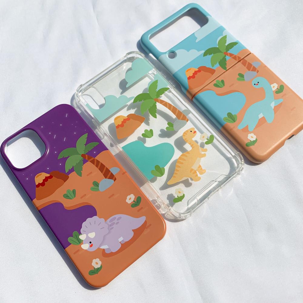 전 기종 쥬라기 공룡 커스텀 폰케이스 - 갤럭시S22 아이폰13 제트Z플립123 핸드폰