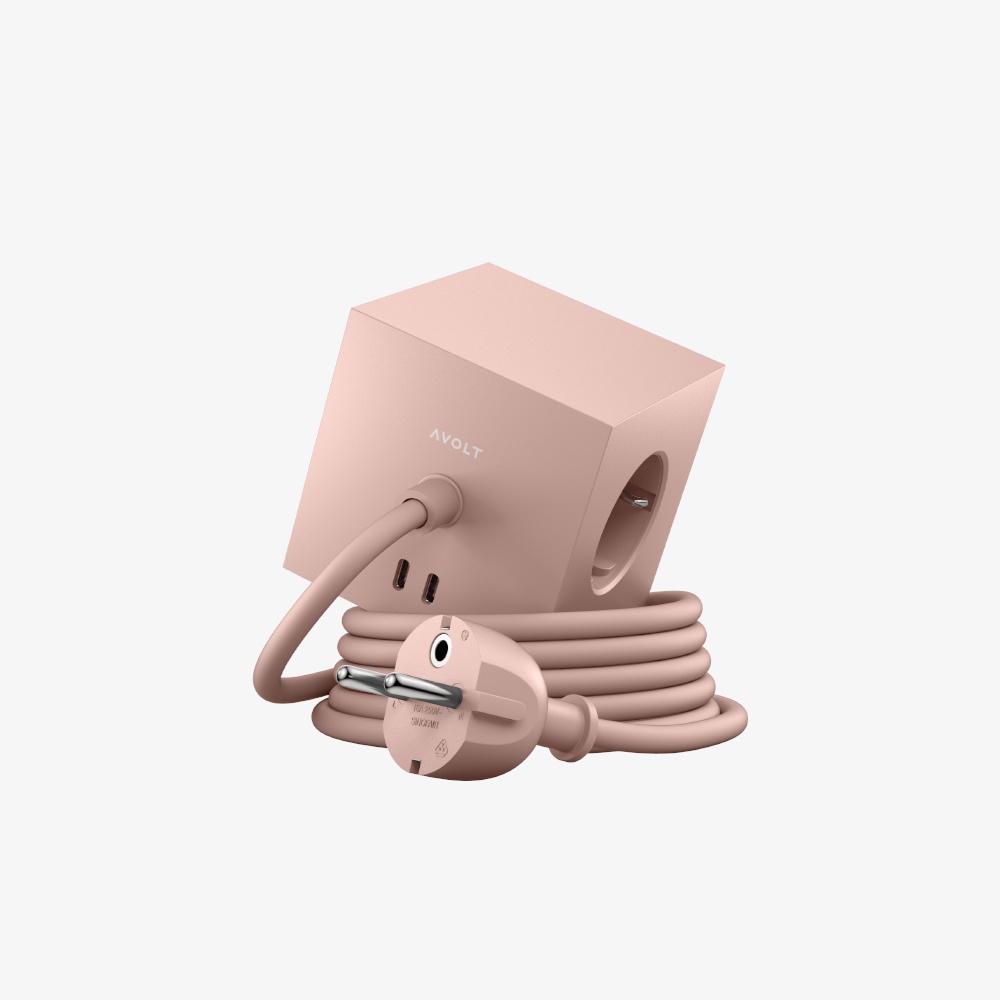 [AVOLT] Square 1 USB-C, 올드 핑크 (23063)