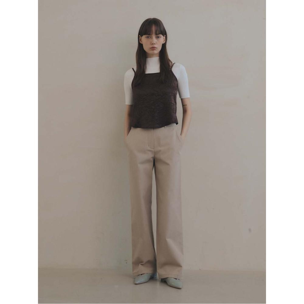 [10MONTH] 스티치 와이드 데님 4컬러