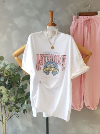 이런 상품 어때요? 무료배송 스타게임 프린트 루즈핏 탄탄 면반팔티