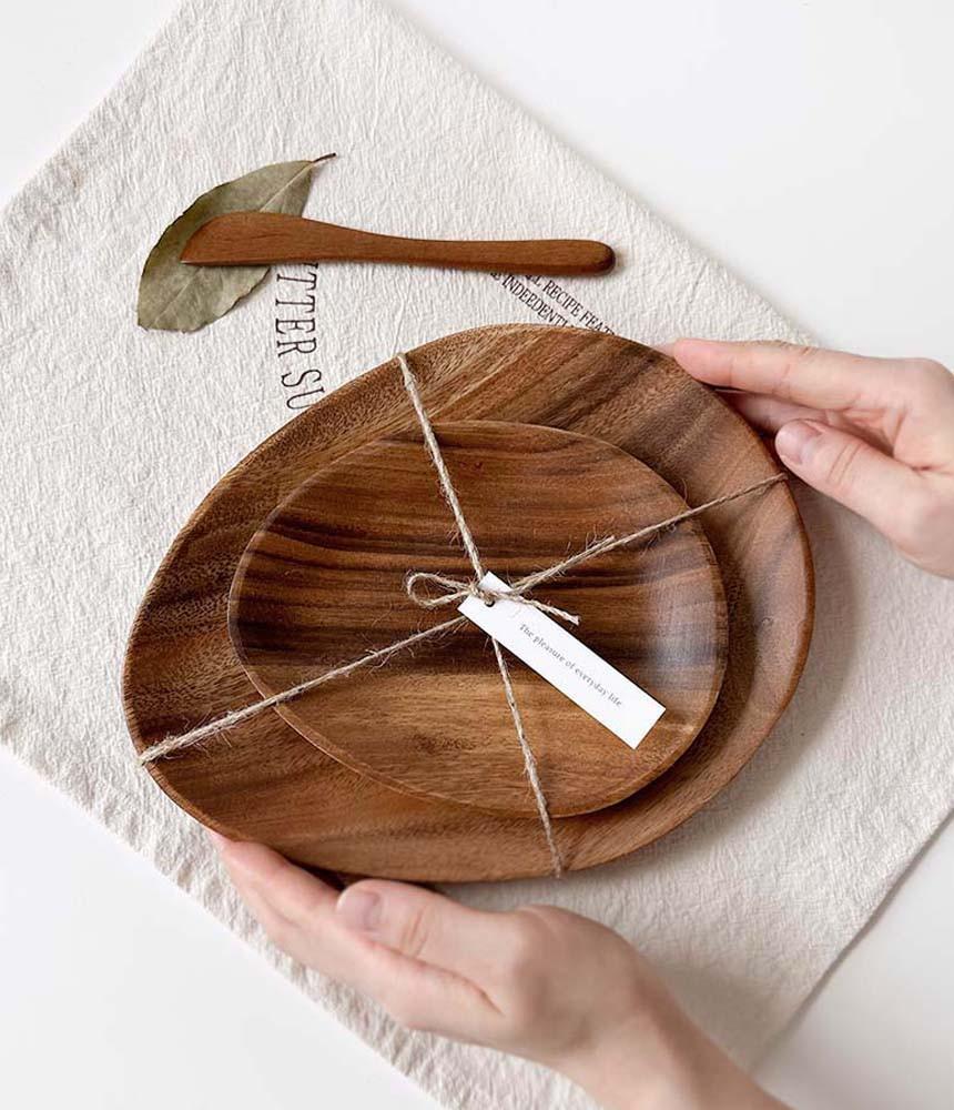 우드 접시세트 우드플레이트 집들이선물 답례품