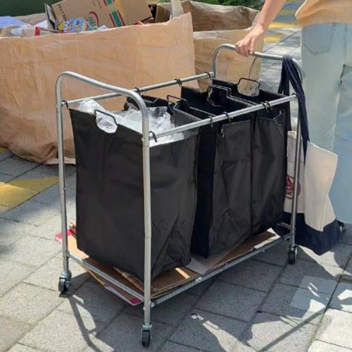이동식 분리수거함
