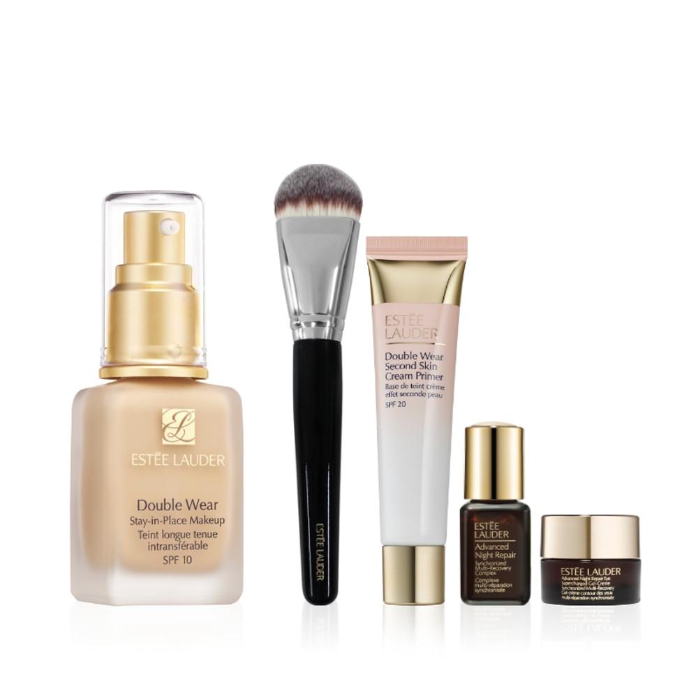 [기획세트] '브러쉬 증정' 더블웨어 파운데이션 SPF 10/PA++ (+펌핑기, 디럭스 3종)