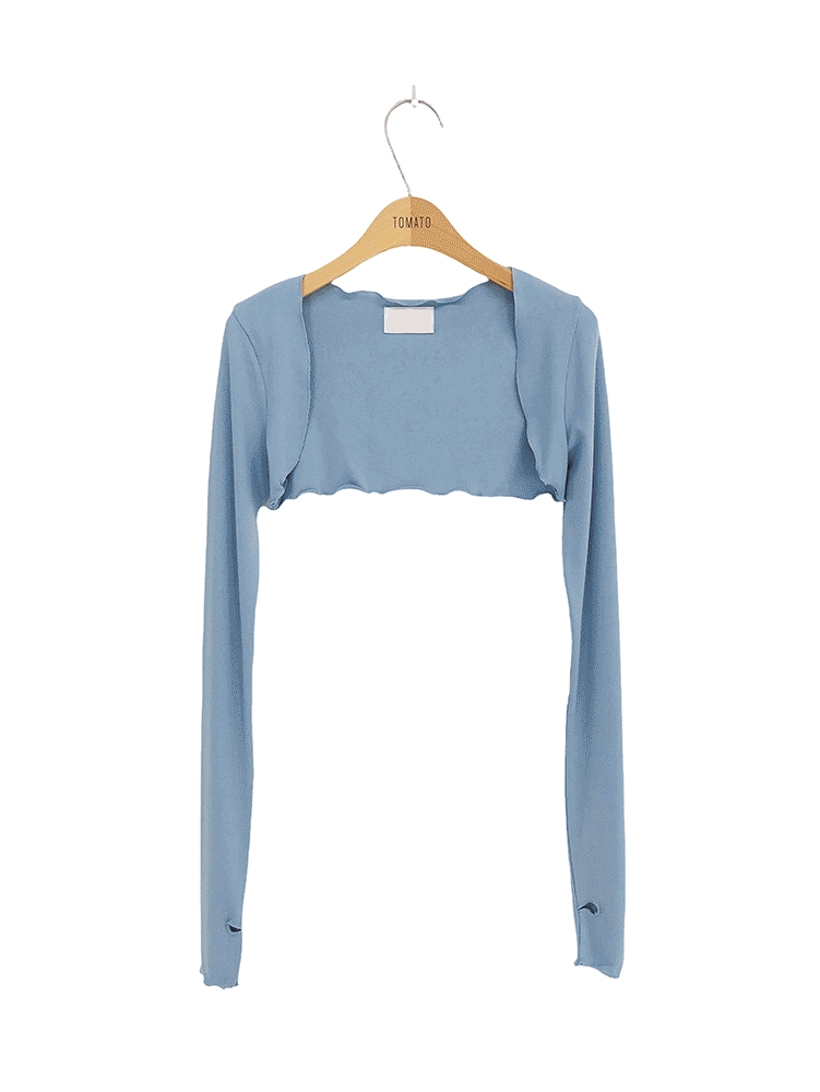 데이 볼레로 슬림 가디건