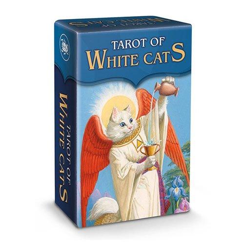 미니 화이트 캣츠 타로카드 한글매뉴얼 주머니제공 White Cats Mini Tarot