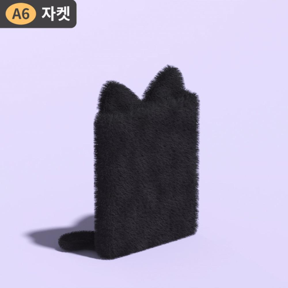 모트모트 A6 6공 바인더 커버 - 토실토실 고양이 타로