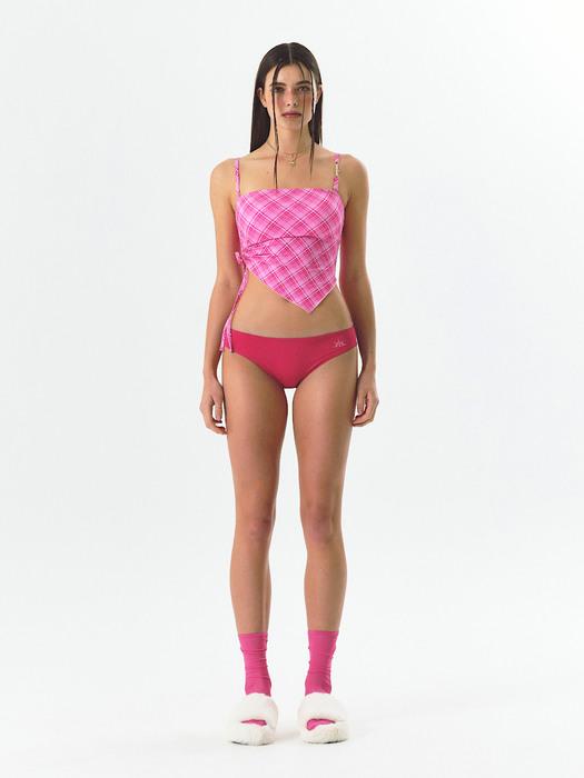 PINK LASER TUBE-TOP SET