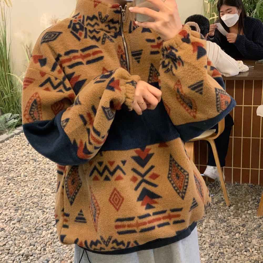 [unisex] delrose fleece zip up top ( 4colors ) 추천!