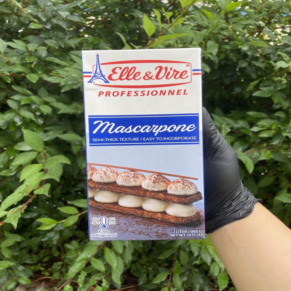 엘르앤비르 마스카포네 치즈 1L 크림치즈 [원산지:프랑스]