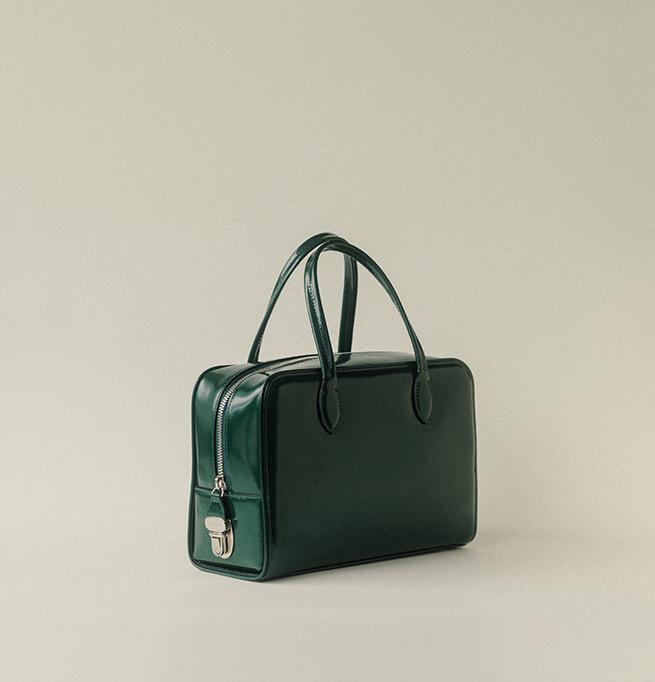 SAC LOQUET SMALL SHINY GREEN