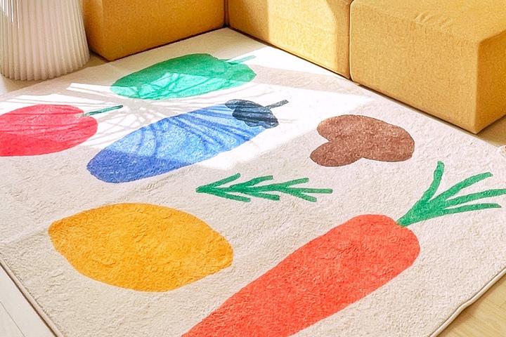 야채과일 인테리어 침실 거실러그 3size