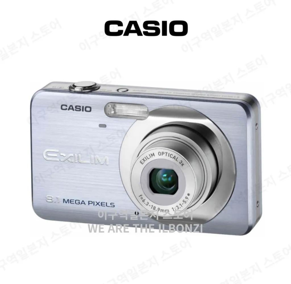 카시오 CASIO 디지털 카메라 EXILIM 엑슬림 블루