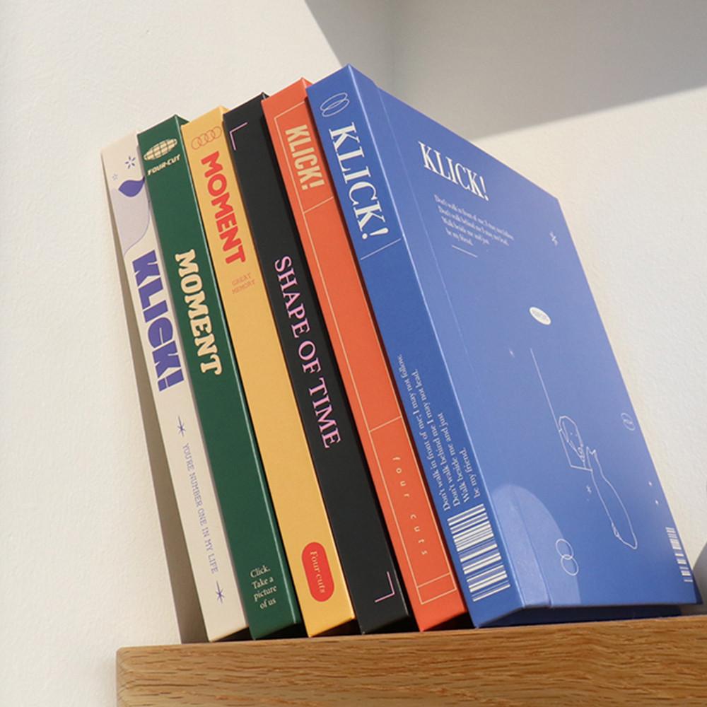 비팬시 유포리아 네컷 앨범 (사진 초음파 포토북 사진첩 셀프 커플 인생 접착식 하루필름)