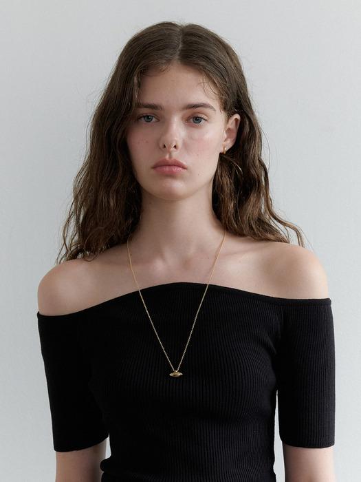 [단독] baguette necklace_S