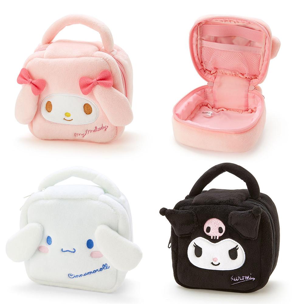 산리오 보아 페이스 파우치 / 마이멜로디 시나모롤 쿠로미