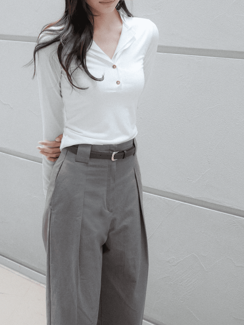 [NouArté] 론비 레이어드 탑 (아이보리)