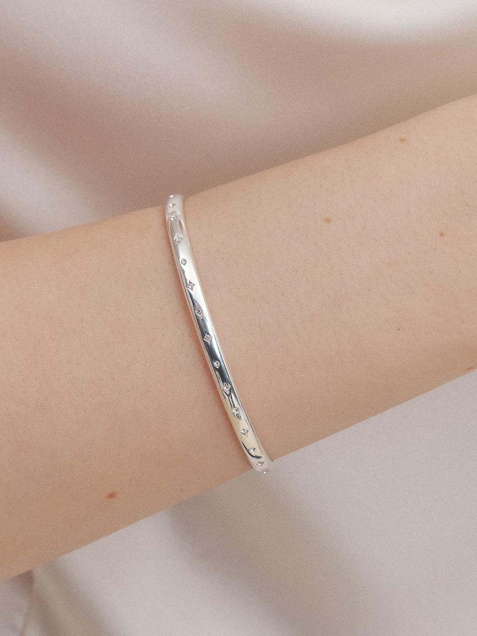[29CM 단독] airi star cubic bangle bracelet