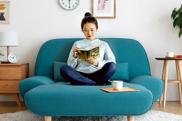 탐탐 1인용 패브릭 쇼파