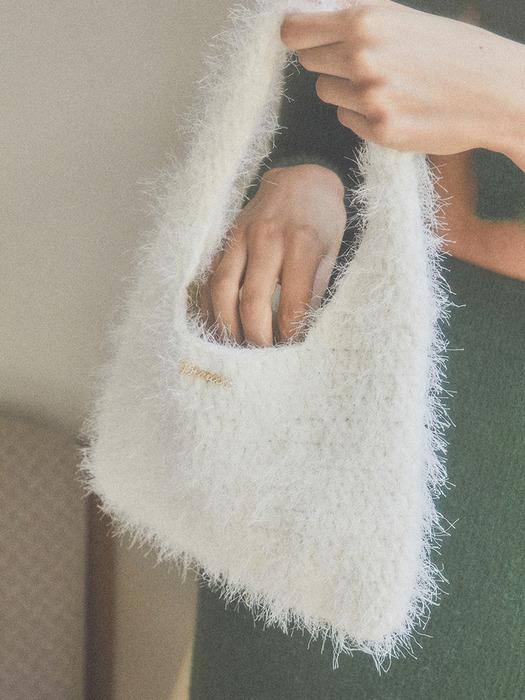 Ivory Franc Knit Tote bag