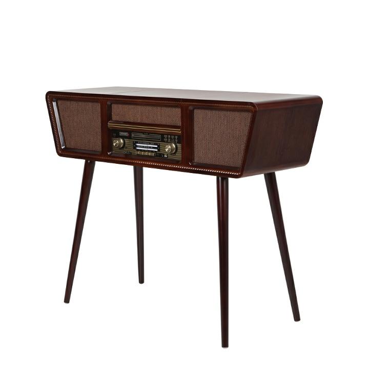 [티몬] 아이이피 i9100 엔틱오디오 LP턴테이블 CD블루투스 USB SD AM FM라디오