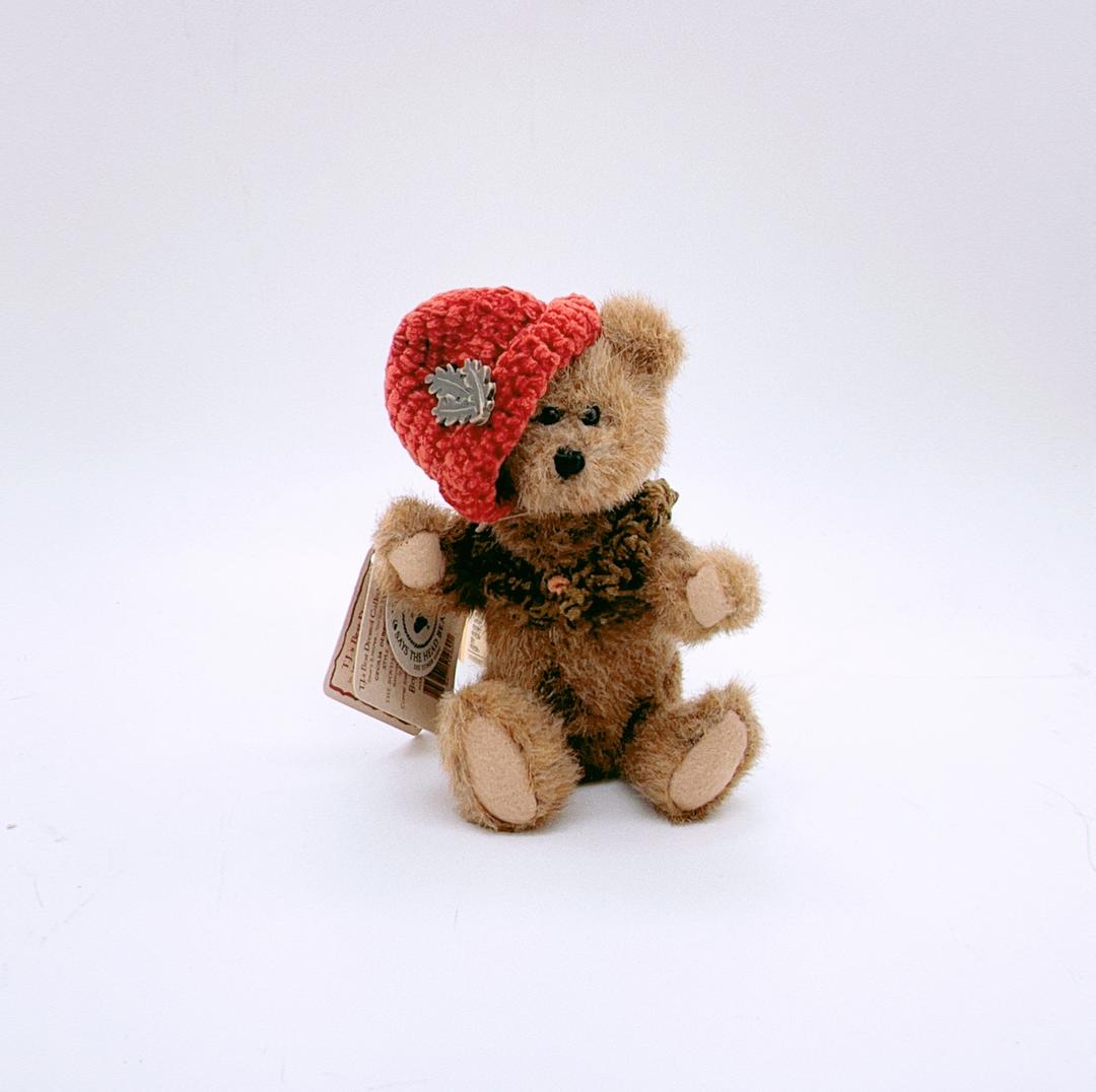Crochet Autumn hat & scarf bear