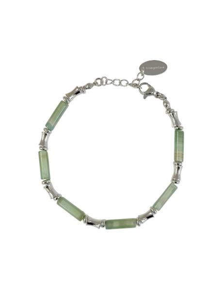 simple bar gem bracelet