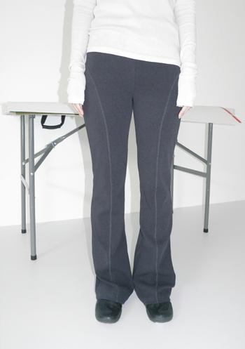 curve line leggings pants (2c)