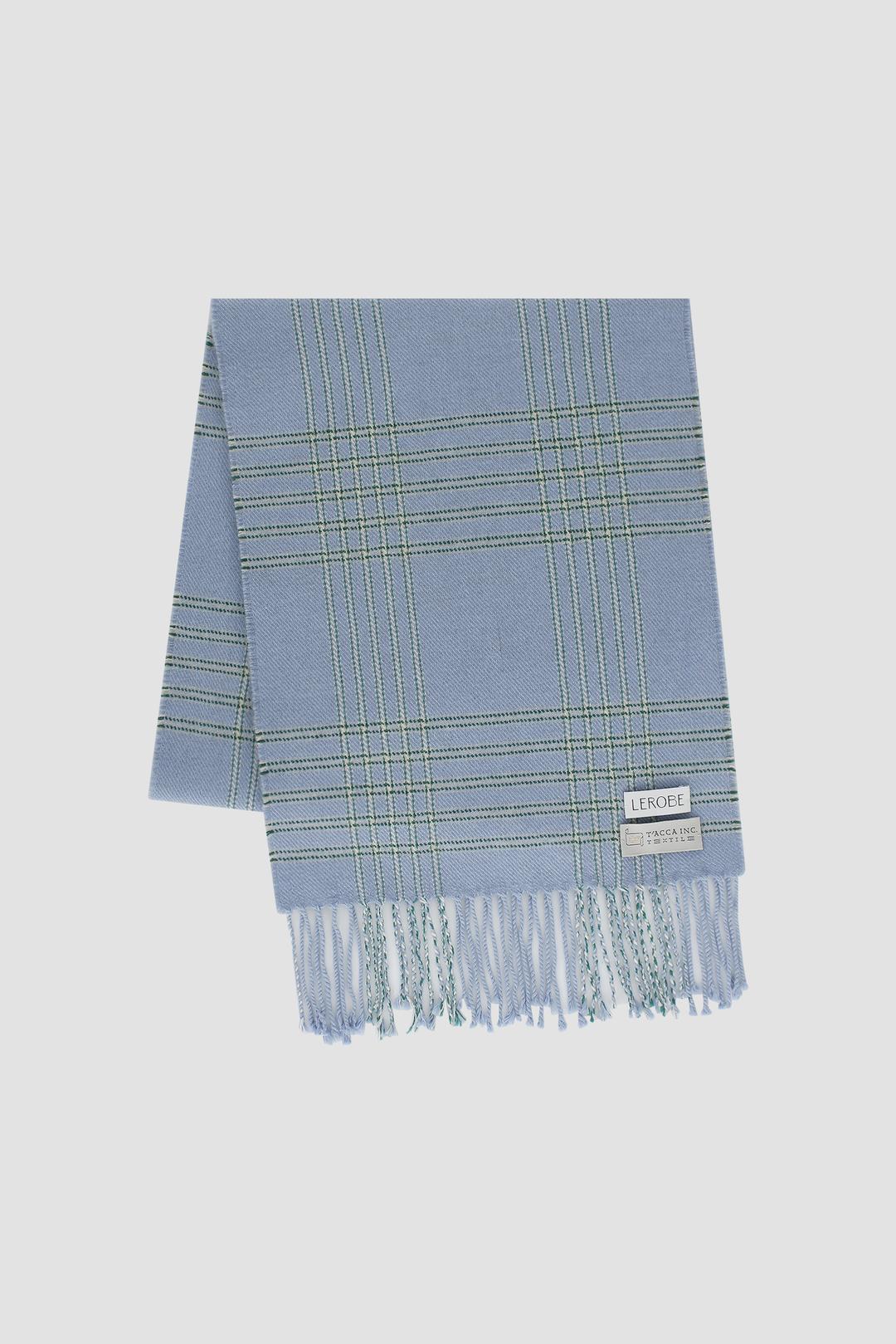 Soft Wool Muffler(blue&green)