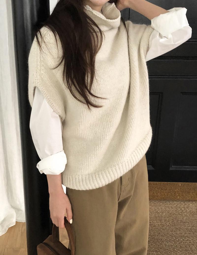 캔들 폭스 폴라베스트 (블랙/단독주문시오늘출발)