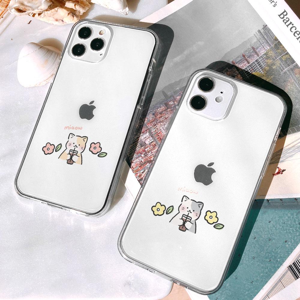 율율 봄냥이 소프트젤리케이스