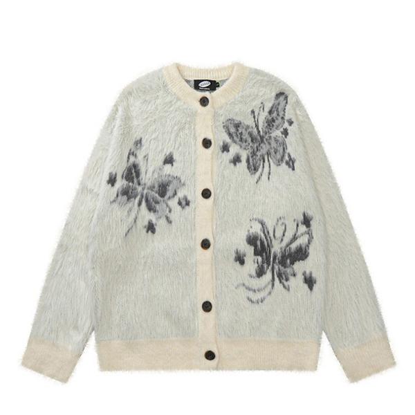 Twinkle Antique Butterflies 2Color Knit Cardigan (3778)