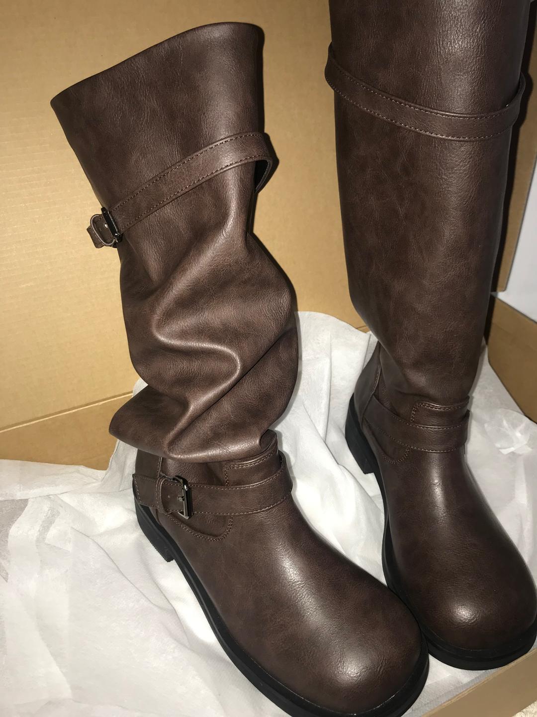 틸다 셔링 롱 부츠 (2color)