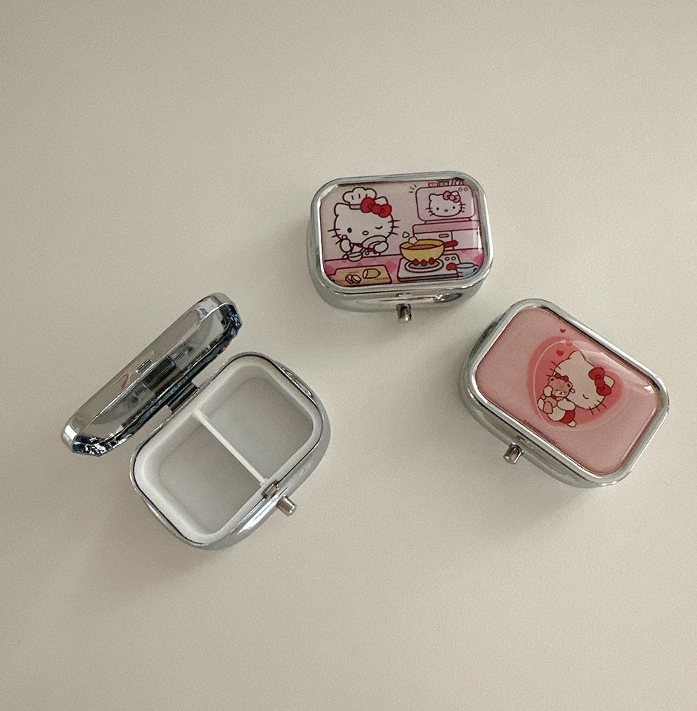 헬로키티 미니 사각 주얼리 틴케이스 5종
