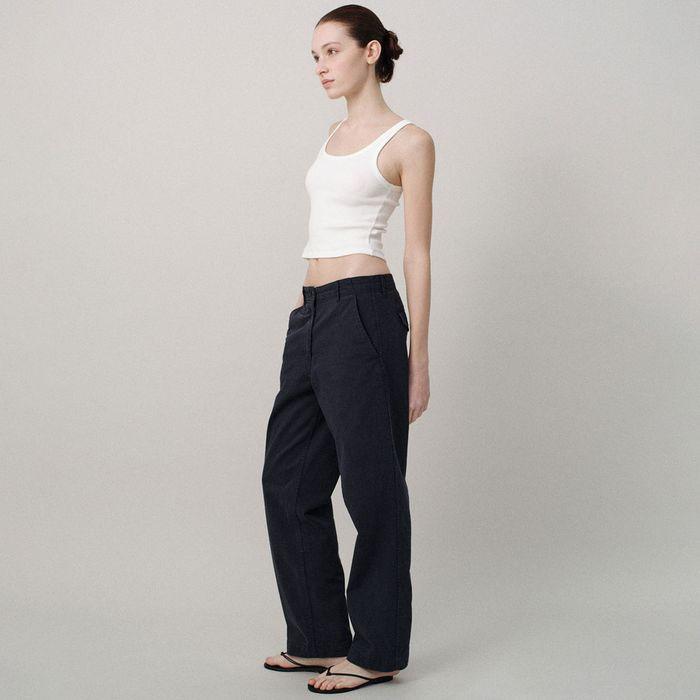 [예약주문 04/28 순차배송] Jeff chino pants (Vintage dark navy)