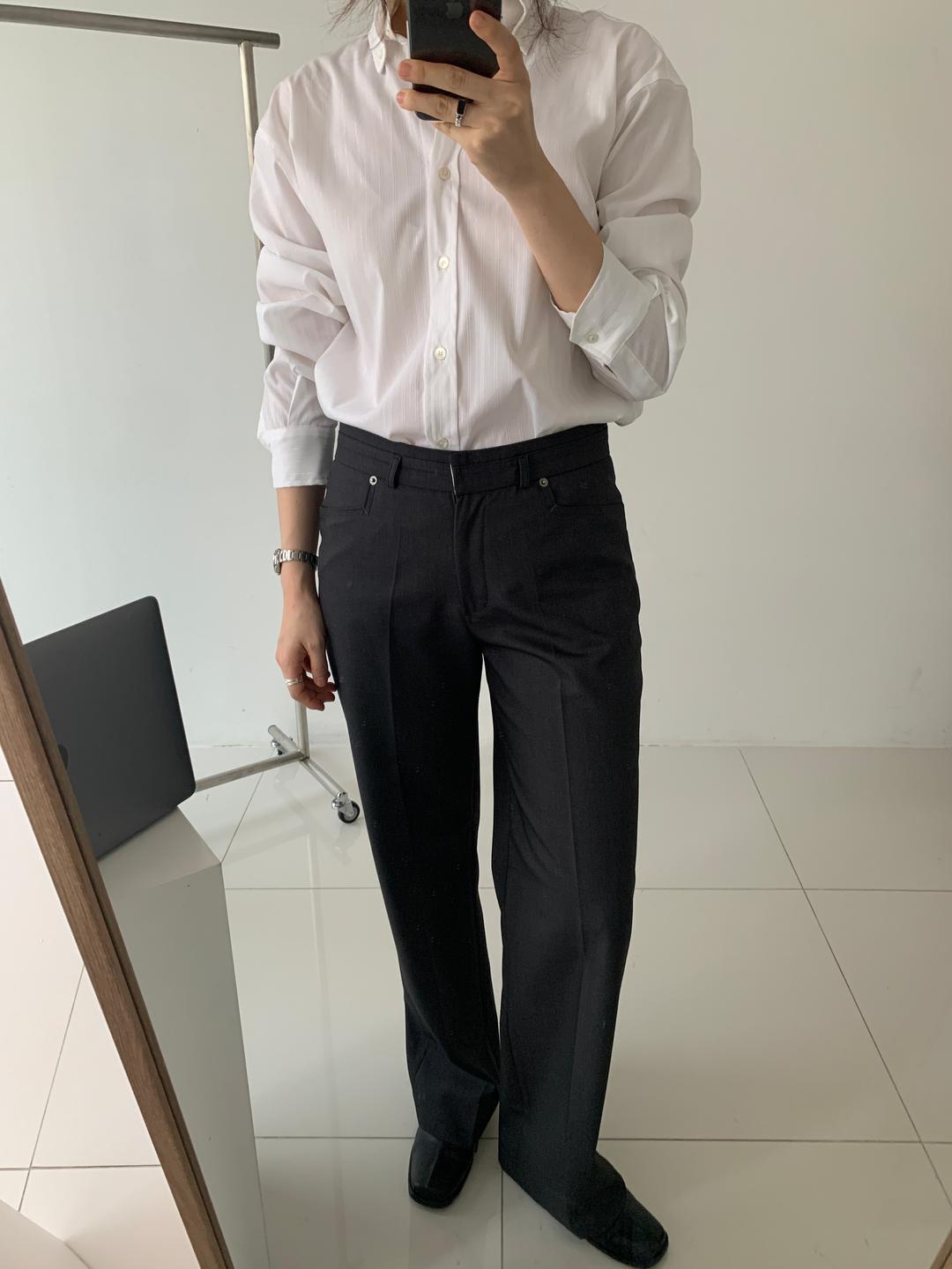 Solid slacks l 솔리드 슬랙스