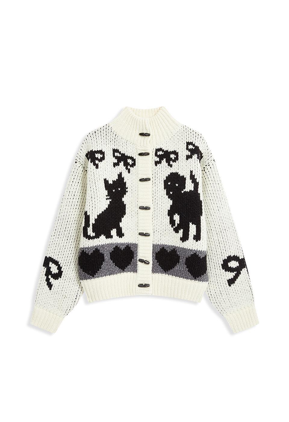 PET CLUB COWICHAN JACKET, IVORY