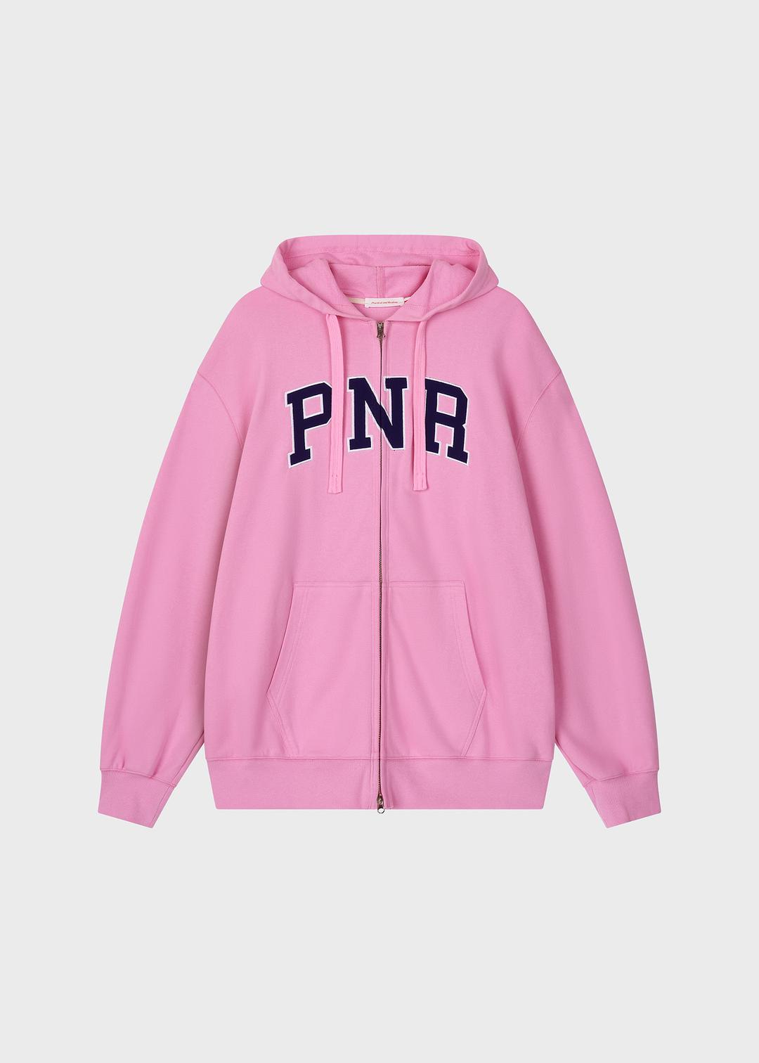 PR Jumbo Zip Hoodie Pink