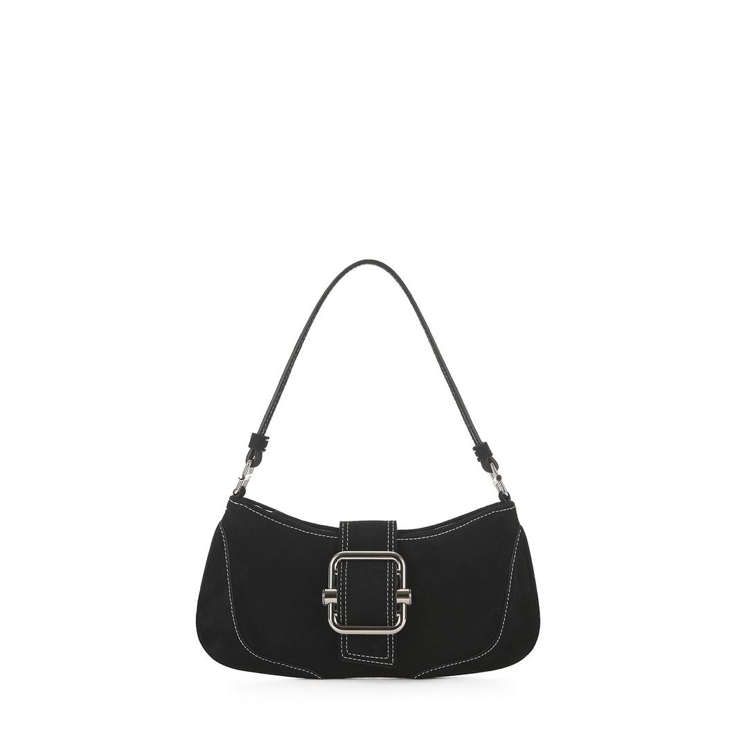 SHOULDER BROCLE_SMALL [DENIM BLACK]