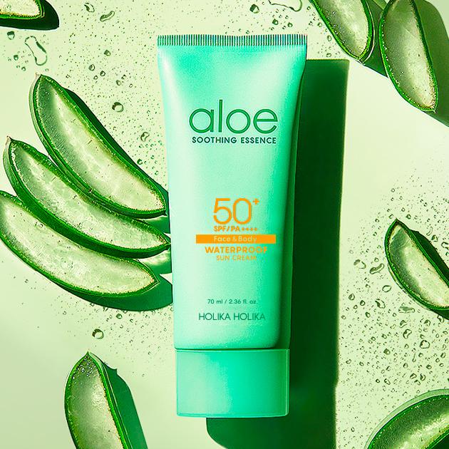 알로에 워터프루프 선크림 SPF50+ PA++++