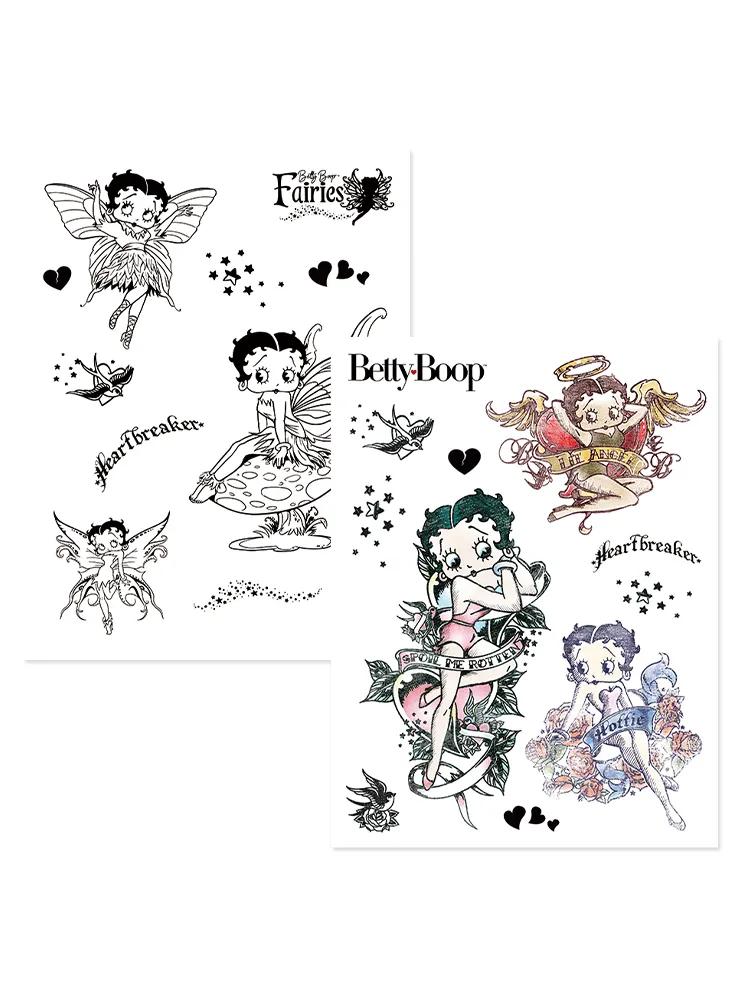 BETTYBOOP Tattoo Sticker_Set(2 Design)