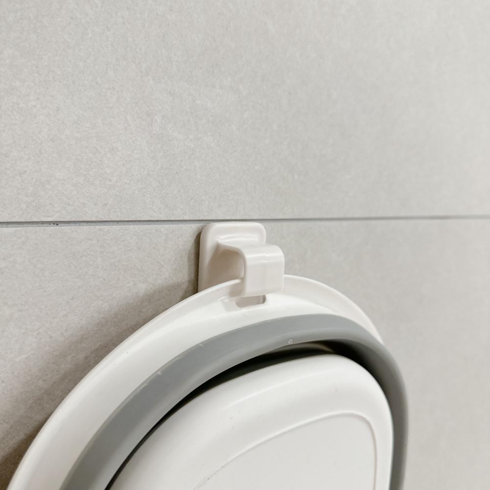 대야 걸이 무타공 화이트