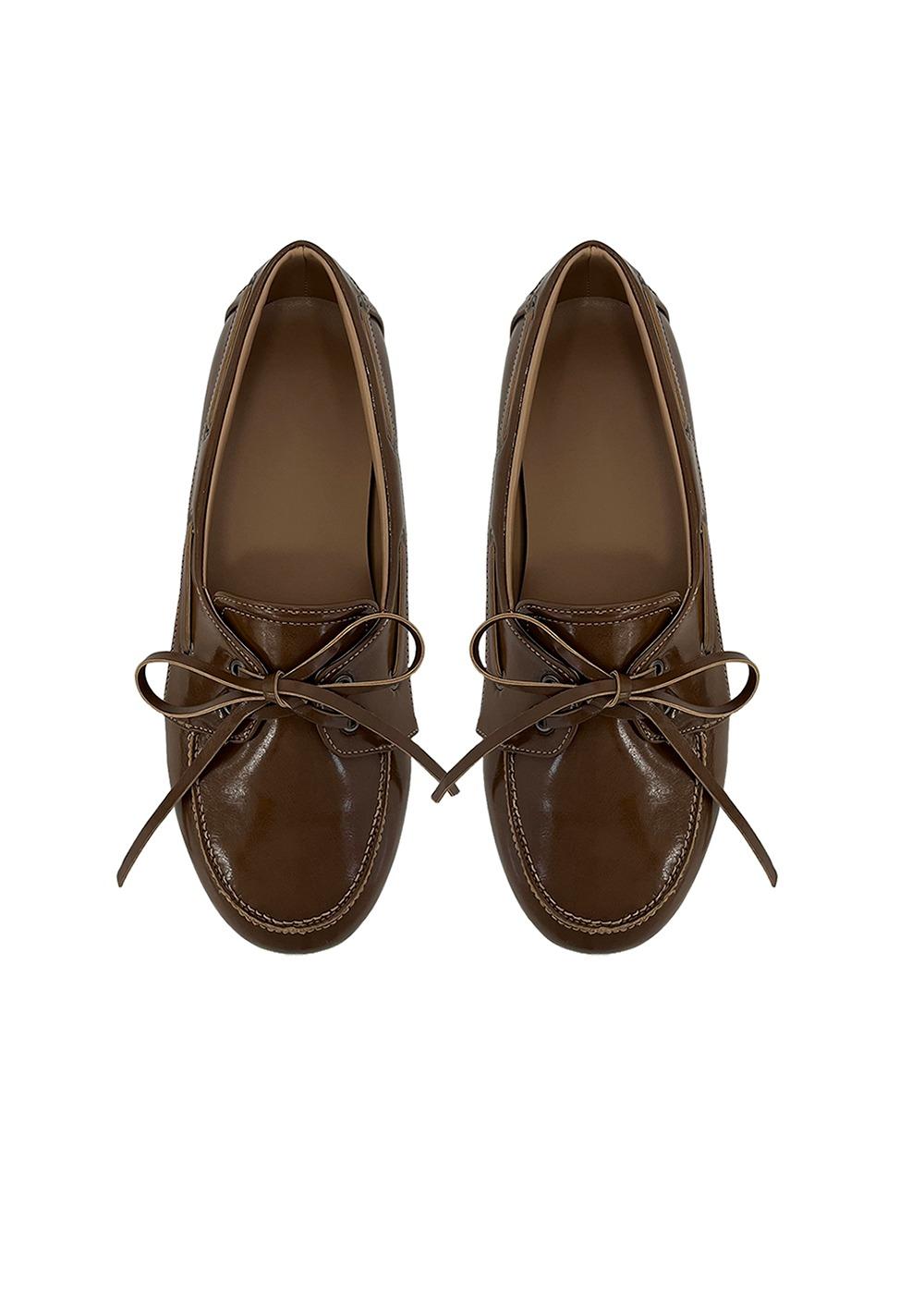 NO.96 ENAMEL CAMEL LOUIS LOAFER