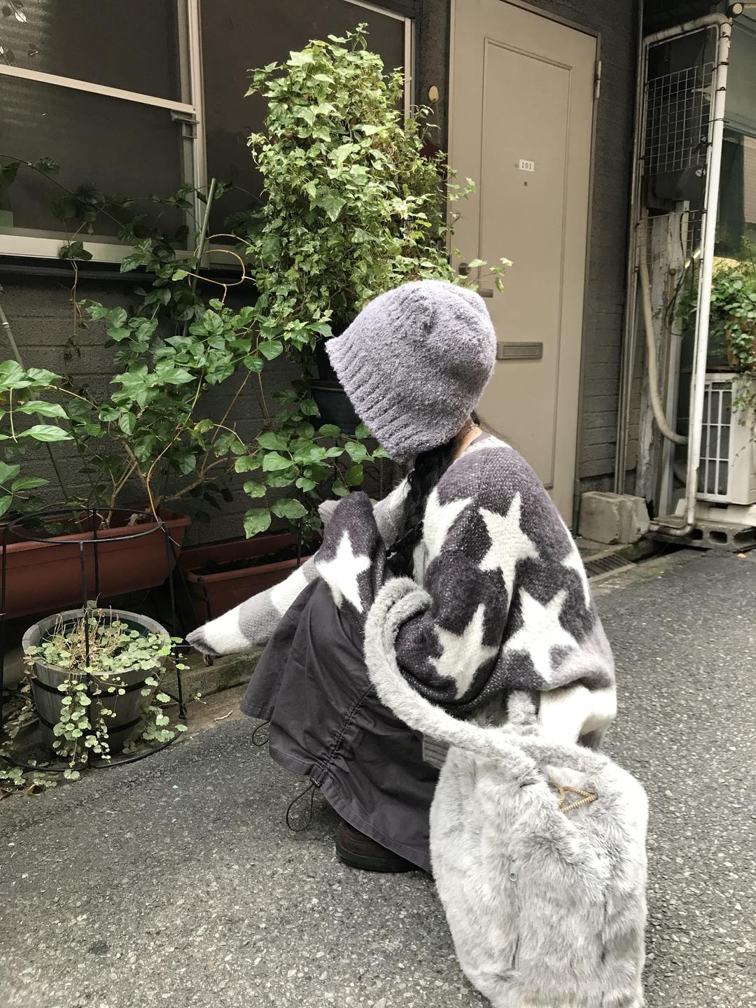 neko beanie(3color) / best!! 🐈‍⬛