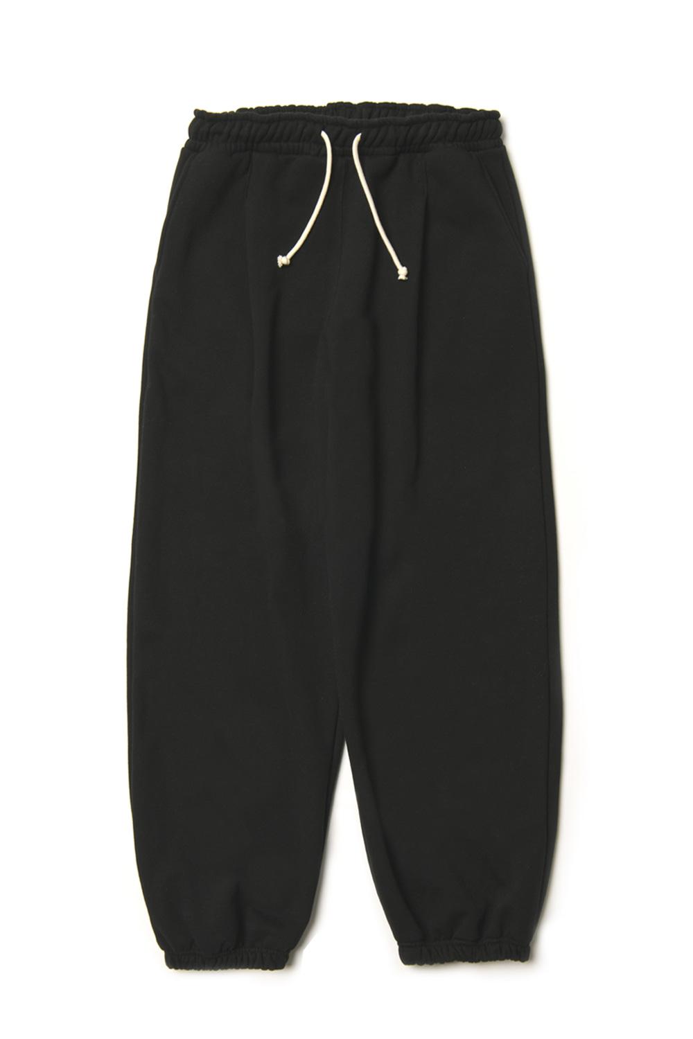Wide Balloon Sweatpants Black